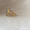 Arabic Calligraphy Gold and Silver Ring