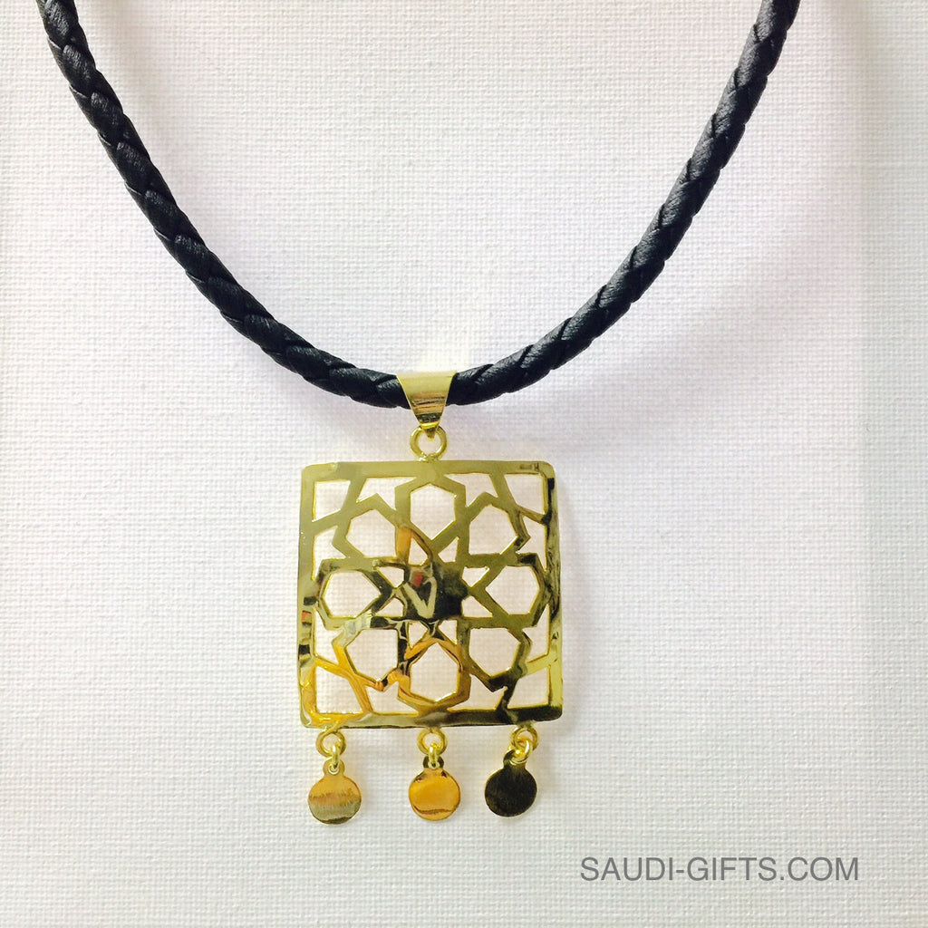 Necklace Square with Islamic Geometry (large)
