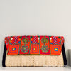 Fusion Clutch Bag with Taif Embroidery