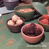 Pottery Set - Platter with cups