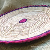 Saudi Palm Leaf Tray (pink)