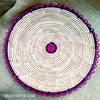 Saudi Palm Leaf Tray (pink)