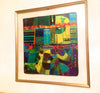 Annada Silk Art Scarf 'Bird's Eye View'