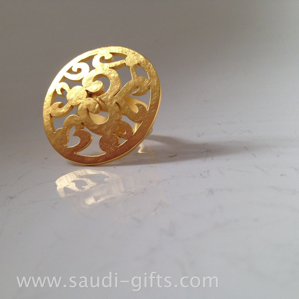 Floral Arabesque Ring