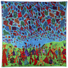 Annada Silk Art Scarf 'Love is in the Air'