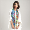 Annada Silk Art Scarf 'Love is in the Air'