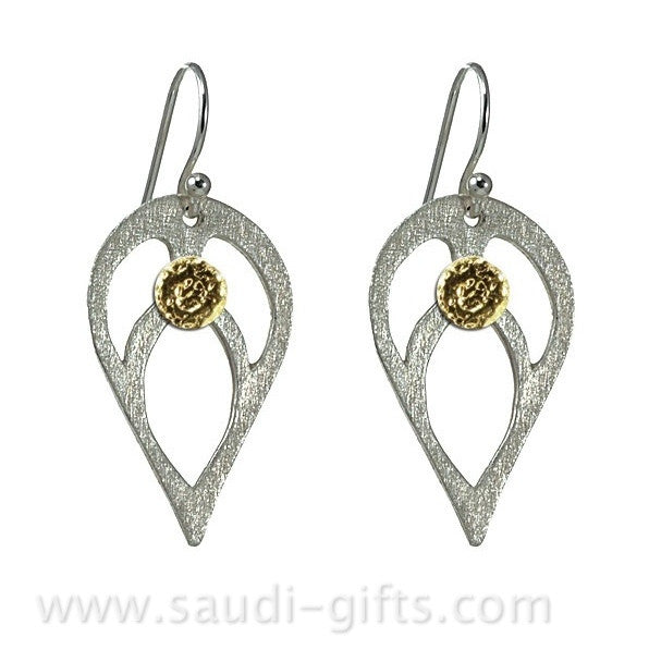 Bloom gold earrings