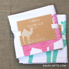 100% Cotton Pillow Case with Camel