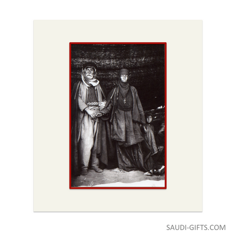 Historical Reproduction "Bedouin Family"