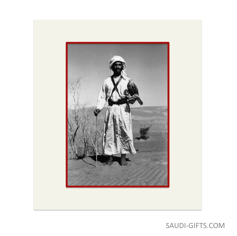 Historical Reproduction "Falconer with Peregrine 2"