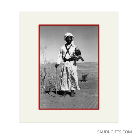 Historical Reproduction "Falconer with Peregrine 2"