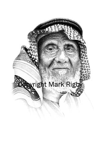 Pencil Drawing 'The Tool Maker - Dirah'