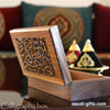 Wooden Box with Calligraphy
