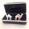 Silver Camel Cufflinks